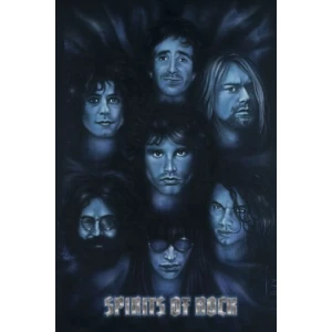Spirits of Rock Poster - 24" x 36"