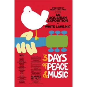 Woodstock Poster - 24" x 36"
