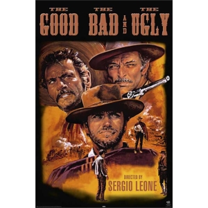 The Good, the Bad and the Ugly Movie Poster 24in x 36in