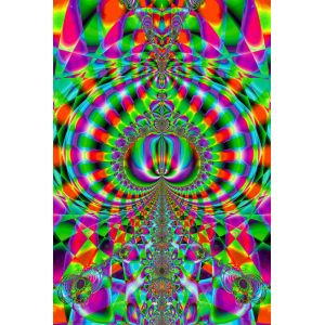 New Beginnings - Non-Flocked Blacklight Poster - 24" x 36"