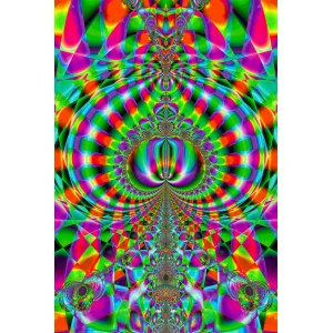 New Beginnings - Non-Flocked Blacklight Poster - 24" x 36"