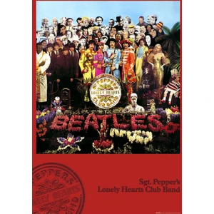 Beatles Sgt. Peppers Poster - 24" x 36"
