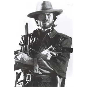 Clint Eastwood Poster - 24" x 36"