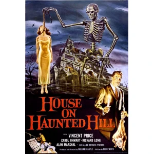 House on Haunted Hill "Vincent Price" Poster - 24" x 36"