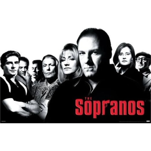 The Sopranos - Group Poster 36" x 24"