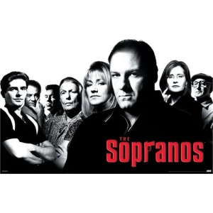 The Sopranos - Group Poster 36" x 24"