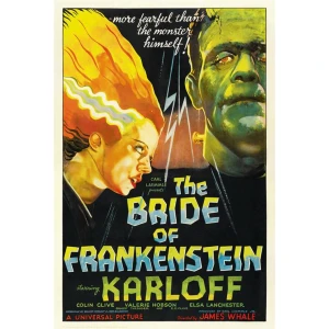 The Bride of Frankenstein Movie Poster - 24" x 36"