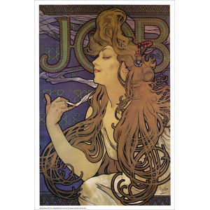Job 1897 - Alphonse Mucha - Poster - 24" x 36"