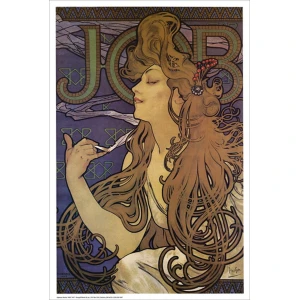 Job 1897 - Alphonse Mucha - Poster - 24" x 36"