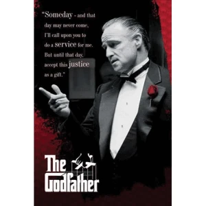 The Godfather Poster - 24" x 36"