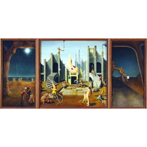 The Morrison Triptych - T.E. Breitenbeck Poster - 24" x 36"