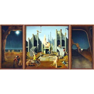 The Morrison Triptych - T.E. Breitenbeck Poster - 24" x 36"