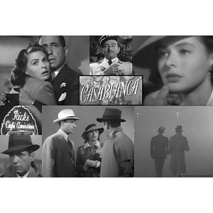 Casablanca Collage - Poster - 24" x 36"
