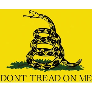 Don't Tread on Me American Indpendence Poster - 24" x 36"