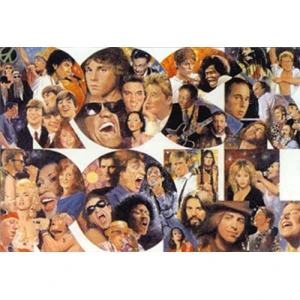 Rock N Roll Legends Poster - 36" x 24"
