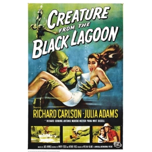 Creature from the Black Lagoon Movie Poster - 24" x 36"
