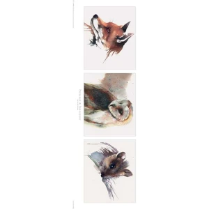 Sarah Stokes Patience & Innocence Slim Print Poster - 12" x 36"