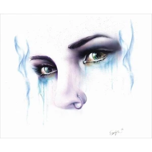Tears by Sophia Mini Poster - 14" x 11"