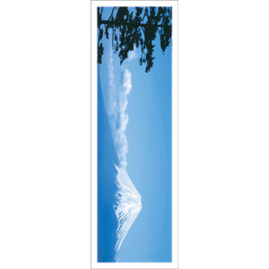 Mount Fuji Slim Print Poster - 12" x 36"