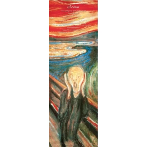 Munch - The Scream Slim Print Poster - 12" x 36"