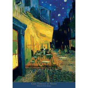 Van Gogh Cafe Terrace Poster - 26" x 38"