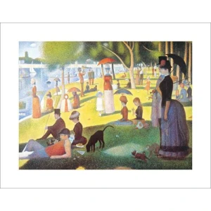 La Grande Jatte by Seurat Poster - 28" x 22"