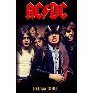 AC/DC - Highway to Hell Textile/Fabric Poster - 28" x 41"