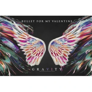 Bullet for My Valentine Gravity Textile/Fabric Poster - 41" x 28"