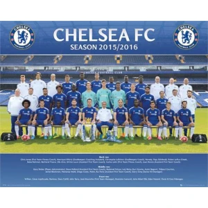 Chelsea Football Poster - 16" x 20"