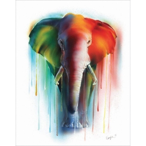 Elephant Dreams Mini Poster - 11" x 14"
