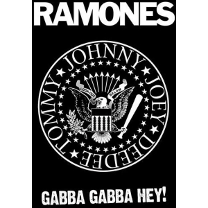 Ramones "Gabba Gabba Hey" Poster - 24" x 36"