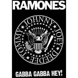 Ramones "Gabba Gabba Hey" Poster - 24" x 36"