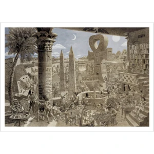 Memphis Poster - Tom Masse - 32" x 22"