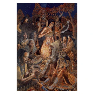 Peace Pipe Poster - Tom Masse - 22" x 32"