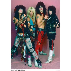 Motley Crue 1984 Poster - 23.5" x 33"
