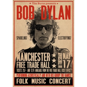 Bob Dylan Concert Poster - 23.5" x 33"
