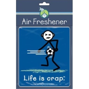 Life Is Crap - Soccer Balls Road Rage® Air Freshener