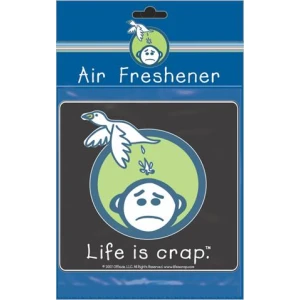 Life Is Crap Bird Road Rage® Air Freshener