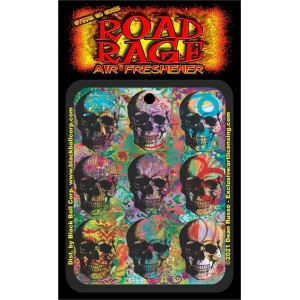 Skulls by Dean Russo Road Rage® Air Freshener - Vanilla Scent