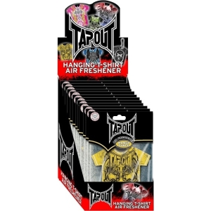 Tapout T-Shirt Air Fresheners Series A - 12 Ct.