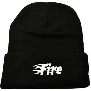 Fire Embroidered Beanie