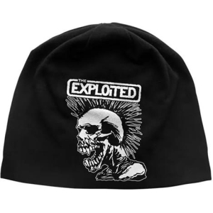 The Exploited - Mohican Skull Logo - Jersey Beanie