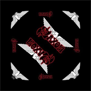 Saxon - Eagle Logo Cotton Bandana - 21" x 21"