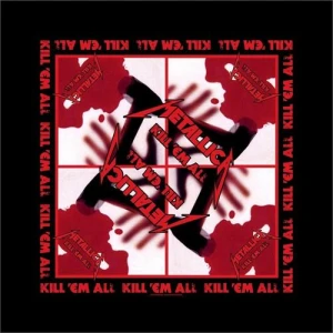 Metallica - Kill 'Em All Cotton Bandana - 21" x 21"