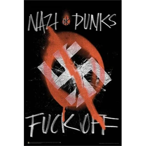 Dead Kennedys - Nazi Punks Fuck Off Poster - 24" x 36"
