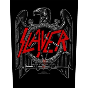 Slayer - Black Eagle - 14" x 11" Printed Back Patch