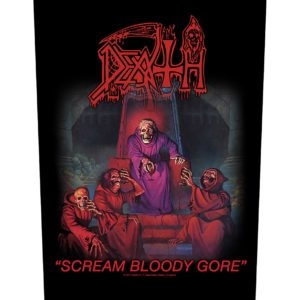 Death 'Scream Bloody Gore' - 14" x 11" Back Patch
