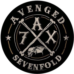 Avenged Sevenfold - A7X - 11.5" Round Printed Back Patch