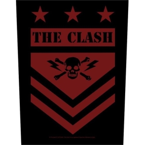 The Clash - Military Shield - 14" x 11" Printed Back Patch