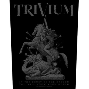Trivium - In the Court of the Dragon - 14" x 11" Printed Back Patch